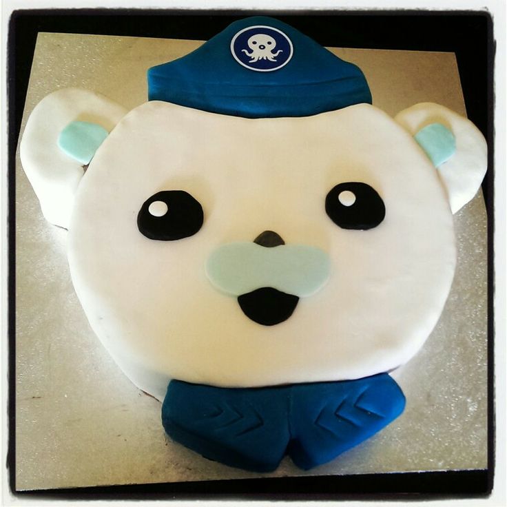Octonauts cake with Captain Barnacles
